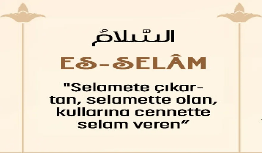 Es-Selam İsmi Şerifi